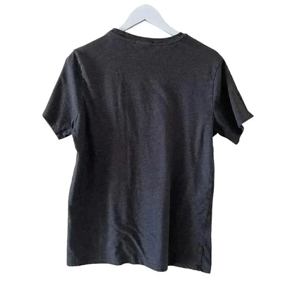 Threads 4 Thoughts Black Crewneck Soft Cotton Short Sleeves T-Shirt M #1484